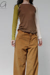 BASERANGE Corduroy Navarro Pants Made in Portugal TRNA-CO-WI22 Bossa Brown